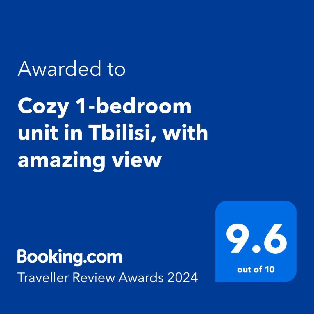 Cozy 1-Bedroom Unit In Tbilisi, With Amazing View Εξωτερικό φωτογραφία